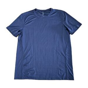 Ten Thousand Mens Versatile Tee Workout Gym Run Breathable Navy XL
